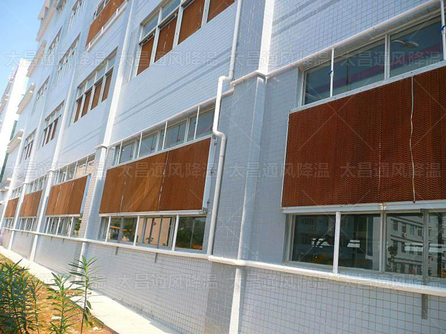 生產車間該如何降溫？使用水簾降溫