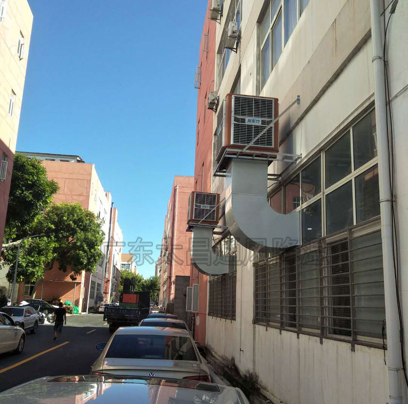 陶瓷廠降溫方案怎么做？看這家大型陶瓷車間環保空調工程效果