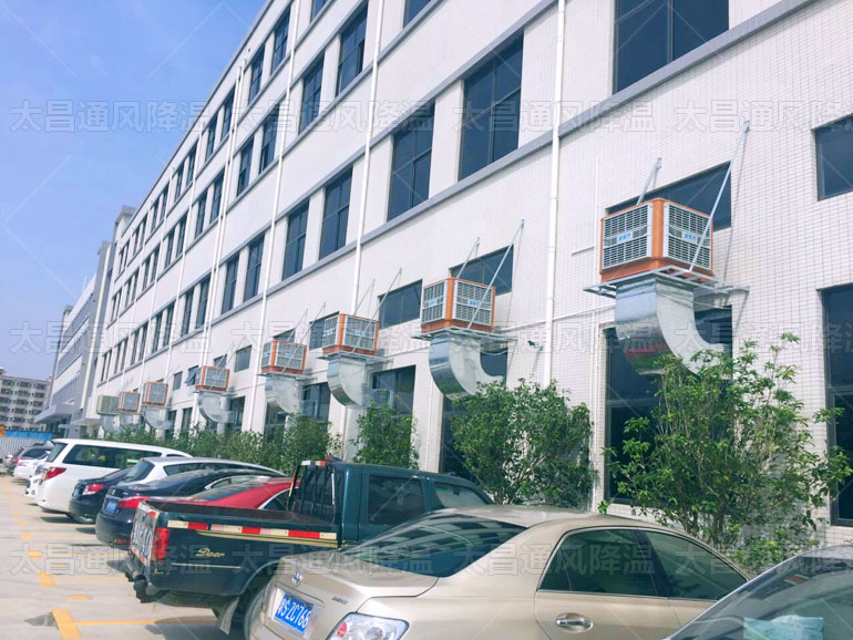 潤東方環(huán)?？照{(diào)在工業(yè)車間通風(fēng)降溫的解決方案