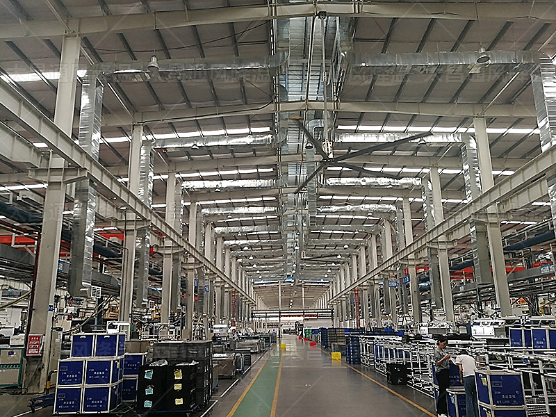 汽車配件鋼結構廠房降溫方案大揭秘：多管齊下破解“熱”難題