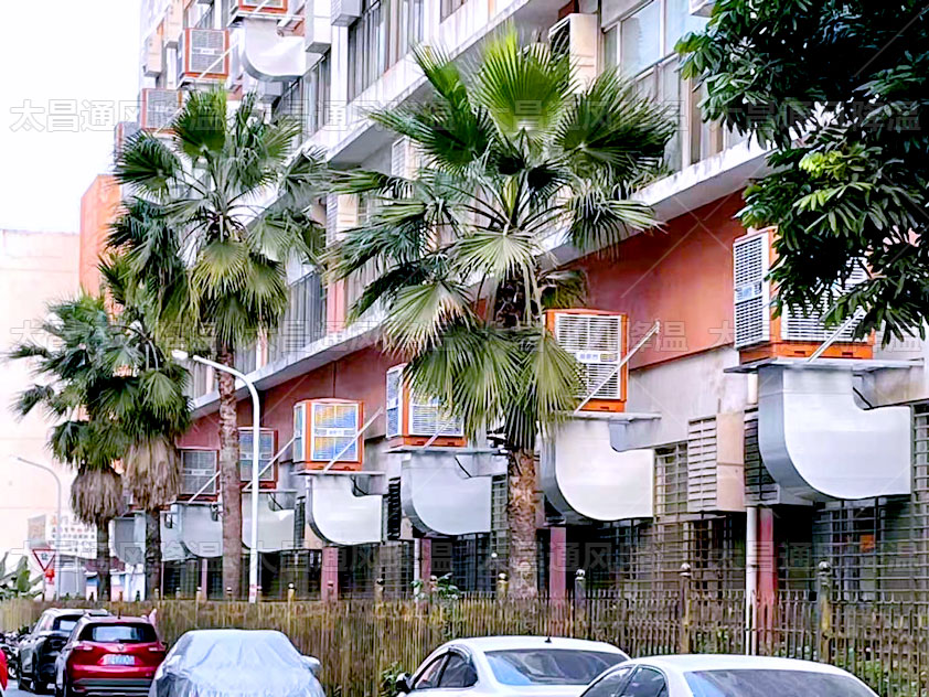 這樣的車間廠房通風降溫系統你見過么？