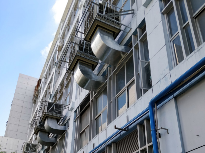 電子廠注塑車間降溫改造工程